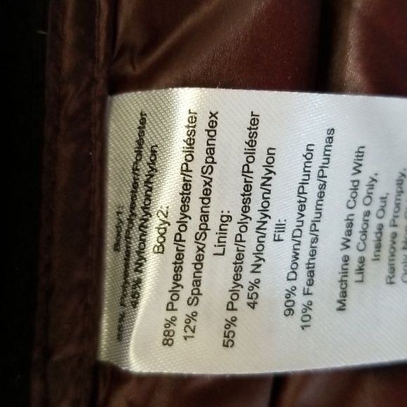 Calvin Klein down puffer jacket - Picture 9 of 11